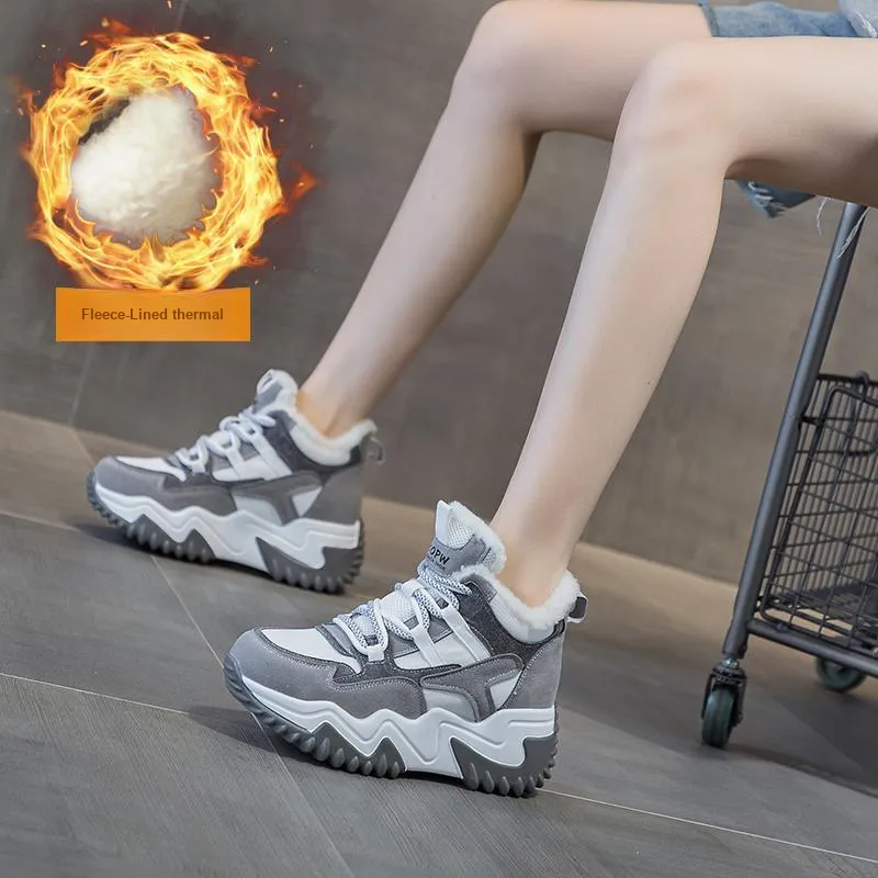 The Mystery Of Glamour High-Top Chunky Sneakers Women's-24