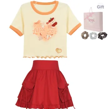 SNBL Two Piece Skirt Sets Women's