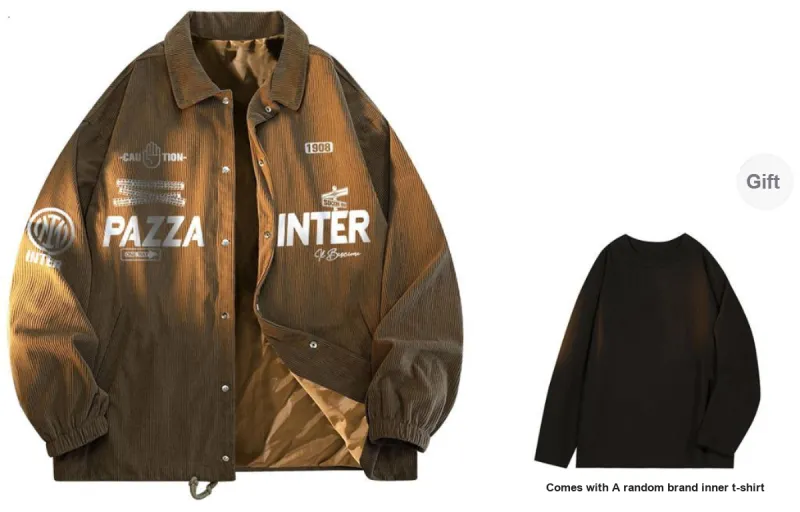F.C. Internazionale Milano Jackets & Coats Spring Fall Unisex-2