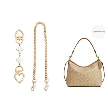 Metal Chain Transformation Accessories Shoulder Strap Included Women's Gold