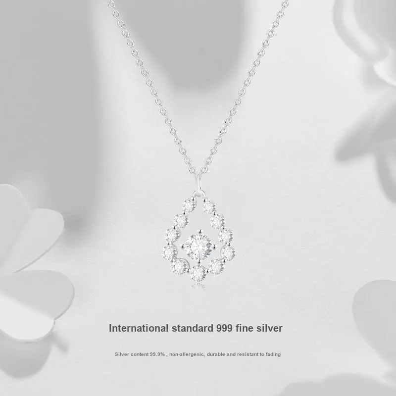 JUICY GRAPE S999 Fine Silver Necklaces Women's-2