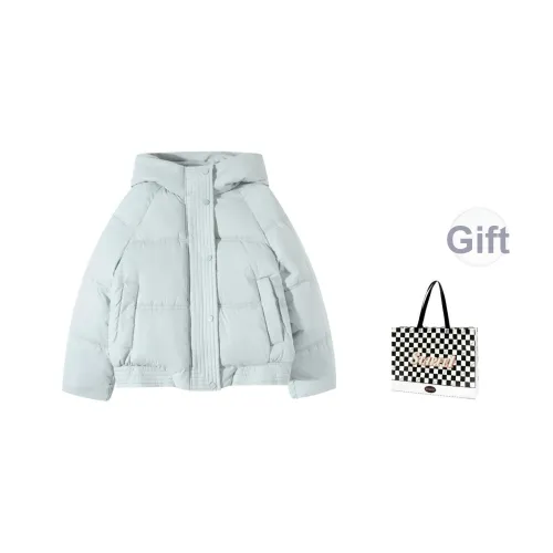 STARFEI Хлопковый пуховик женский светло-синий