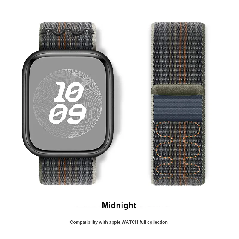 LOVINGCOOL Apple Compatibility Watch Band Nylon Material-31