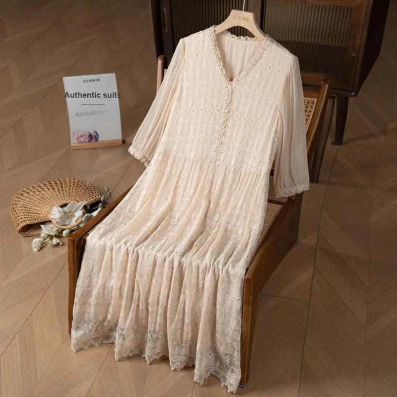 To The West Long Sleeved Dress Women's-2