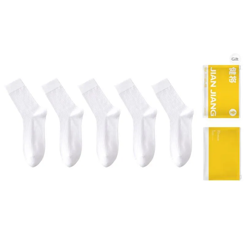 Master Mid Calf Socks Men's Shopping Bag Combo Set-21