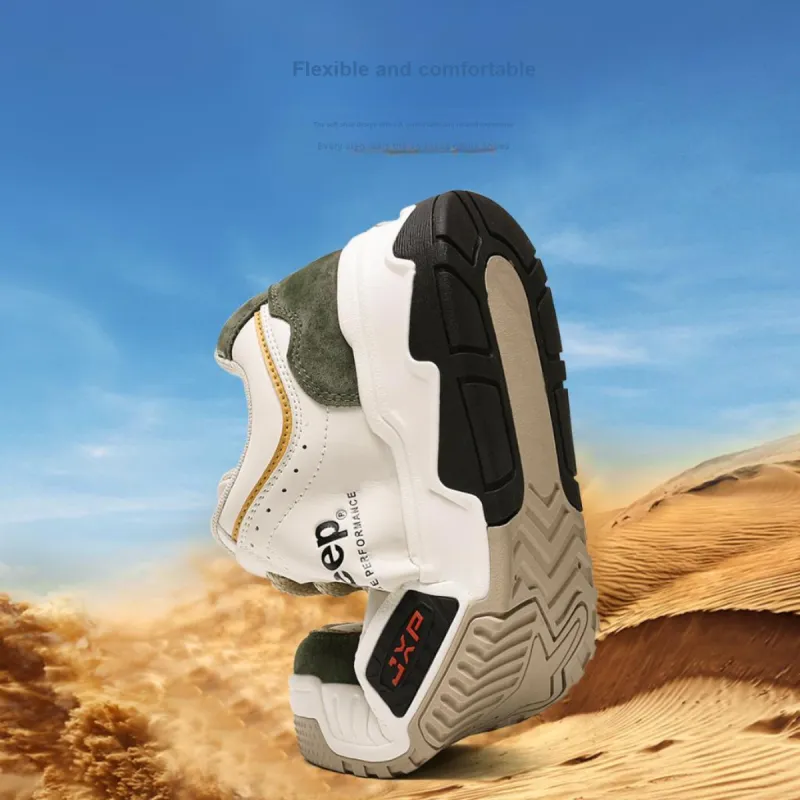 Jeep Low Top Skateboard Shoes Men's-3