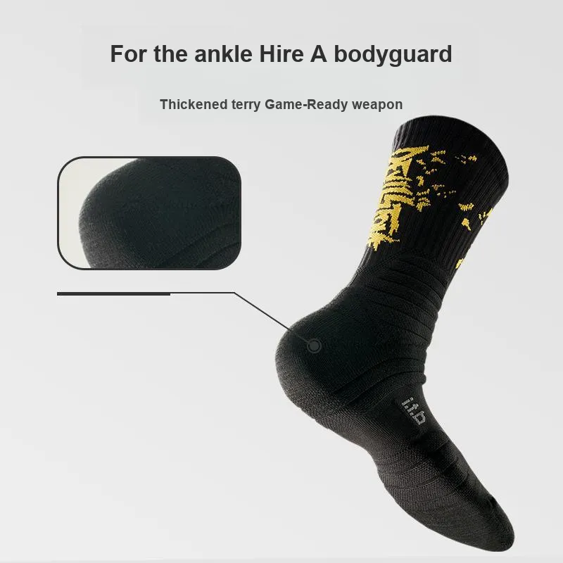Mast Point Basketball Socks Unisex-4