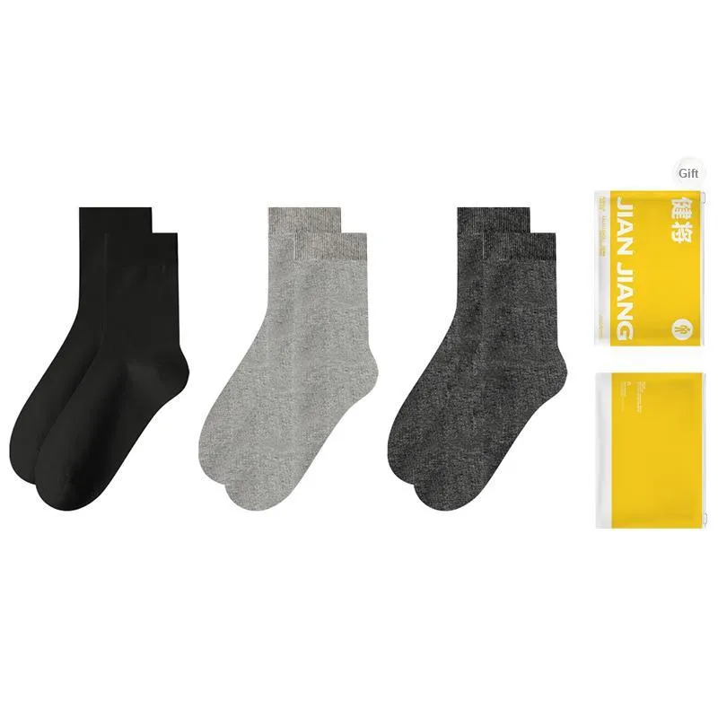 Master Mid Calf Socks Men's Shopping Bag Combo Set-17