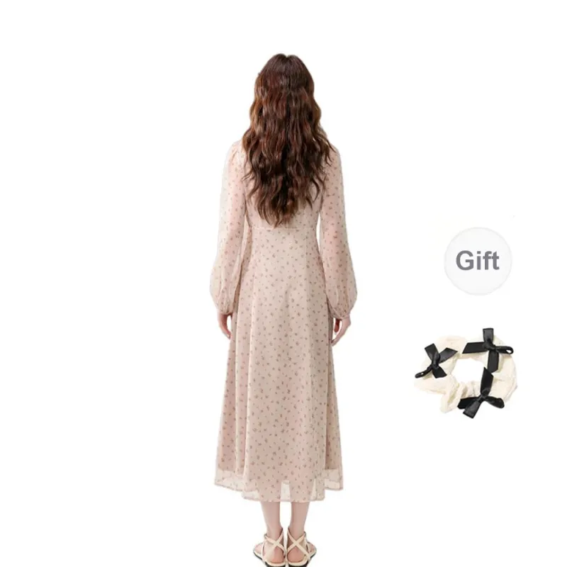 TORIGHT Long Sleeved Dresses Women's Pink-1