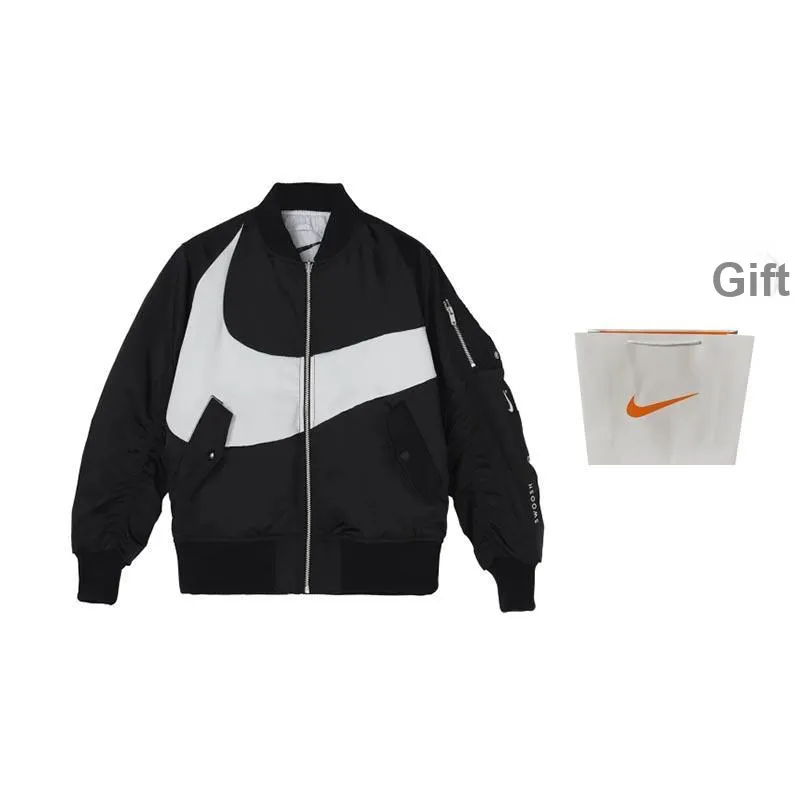 Nike Therma FIT Synthetic Phil Reversible Bomber Jacket