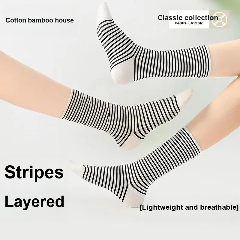 B&C.Room Knee High Socks Women's 3 Pack-7