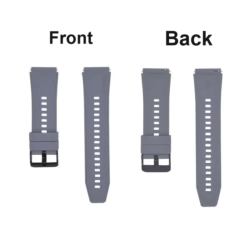 CHRROTA Huawei GT2 Pro All Compatibility Watch Band Total Length 212mm Silicone Material-8