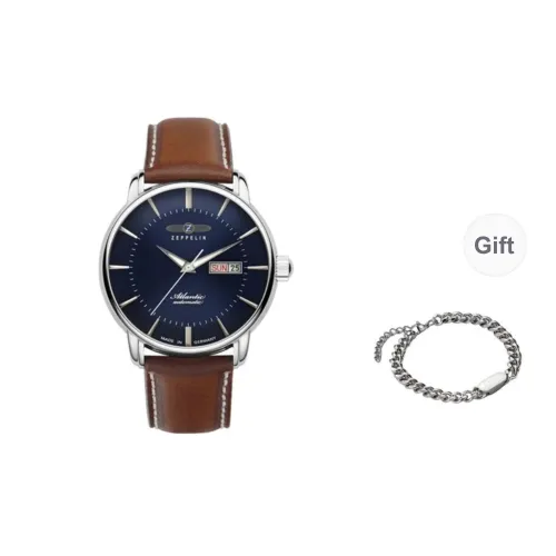 ZEPPELIN Automatic Mechanical Movement Men's Watches Watch Blue Dial