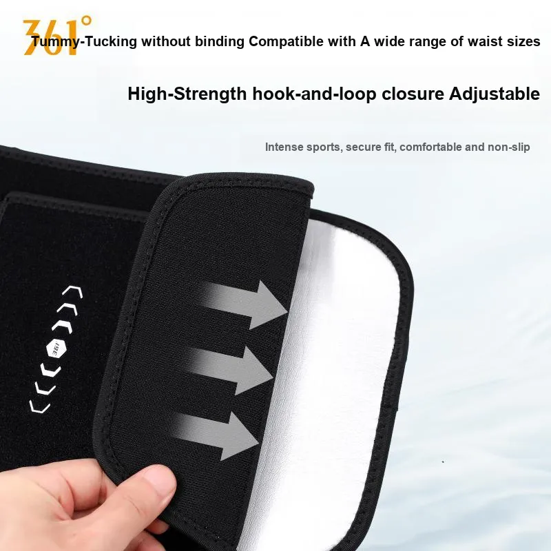 361° Back Support Braces Fitness Running Breathable Compression Protective OK Fabric Neoprene Unisex-15