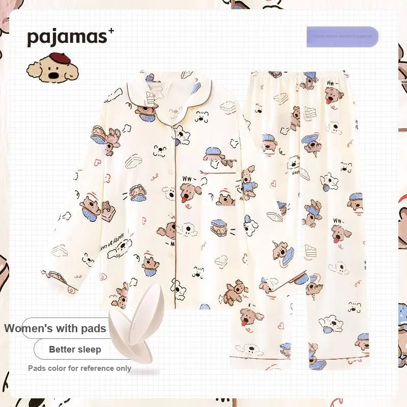 O'MESIK Pajama Set Women's White-1