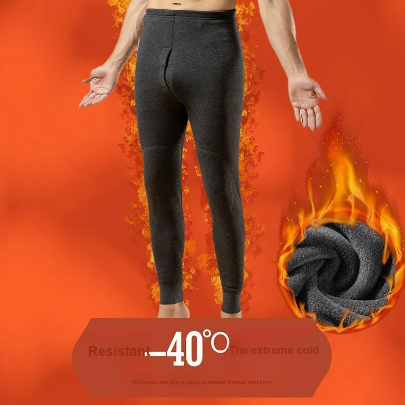 H YXIANG Men Thermal Pants-9