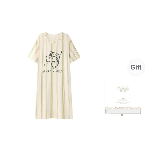 XIA.WA.ZHI.XIU Nightgown Women's Gift Box Set