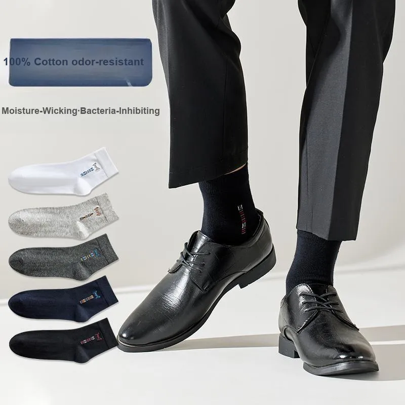 MIIOW Men Mid Calf Socks-1