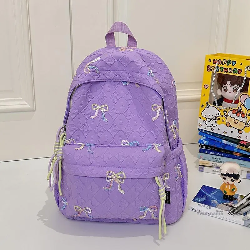 DCLOUD Nylon Backpack Regular Women's Multicolor-16