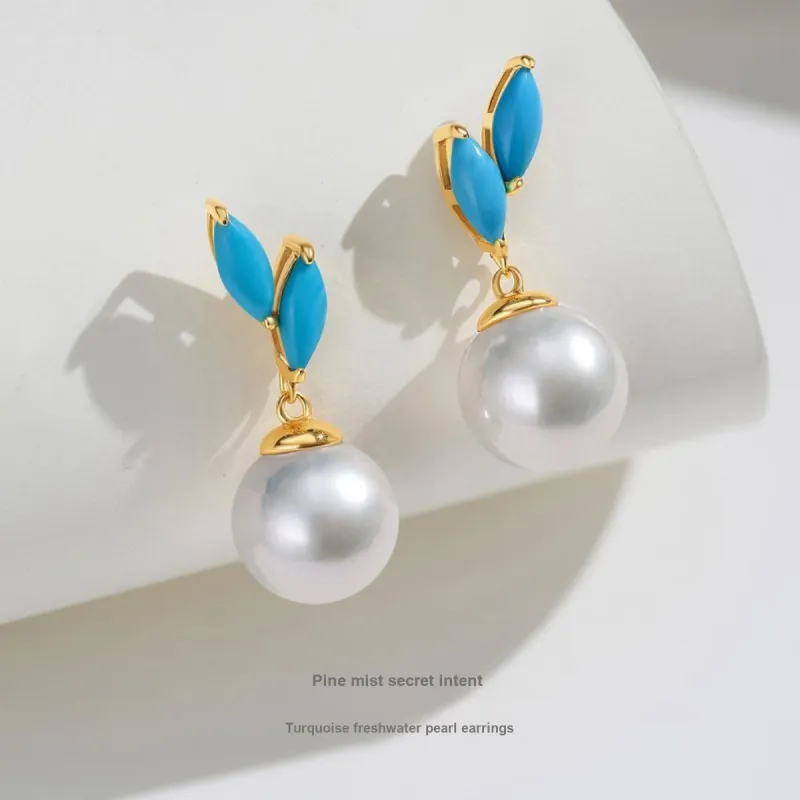ME LUXE Pearl Earrings Women's-3