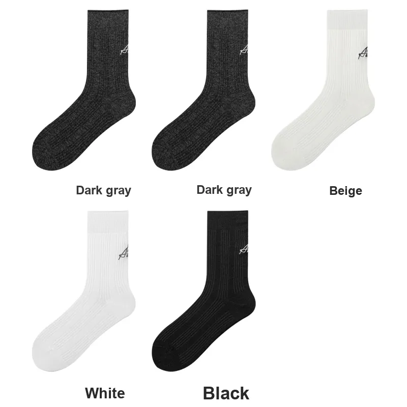 H YXIANG Mid Calf Socks Women's Combo Set-27