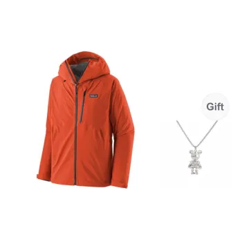Patagonia Granite Crest Windbreaker Jackets Men Red Comes With Necklace