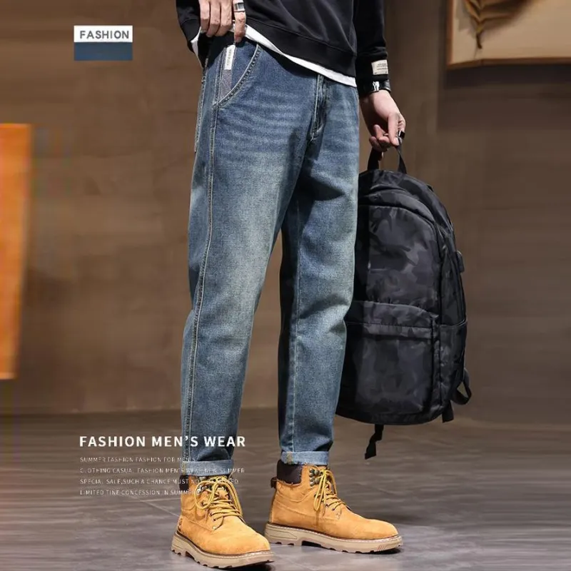Struggle Vintage95 Jeans Unisex Cyan Antique Blue-2