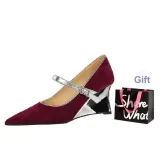 Burgundy+Shopping Bag