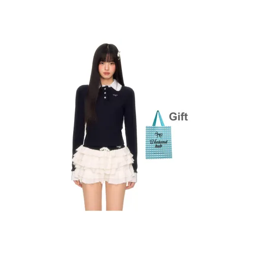 WEEKEND HUB Длинный рукав Трикотаж Женский