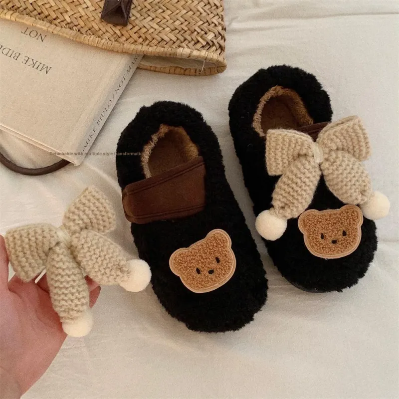 SHIGUDE Cotton Slippers Women's Cream Apricot-11