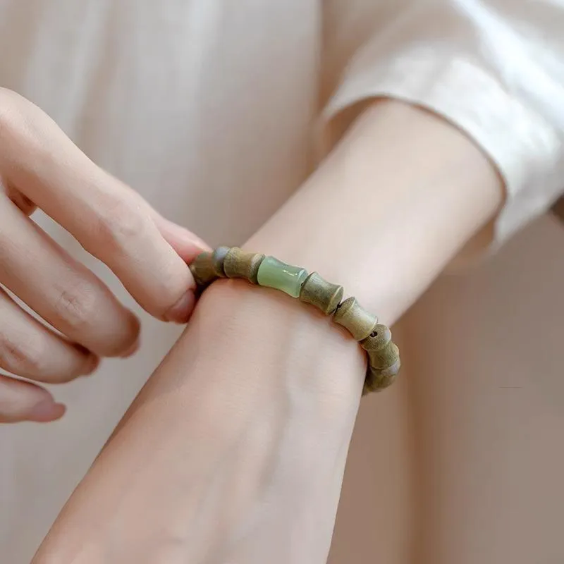 JIUHUASHAN Sandalwood Bracelets Unisex-11