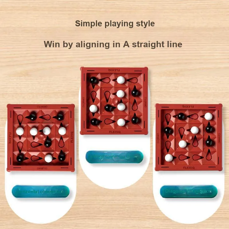 One Moment Pavilion Orbito Two-Player Rotating Ludo Board Games-1