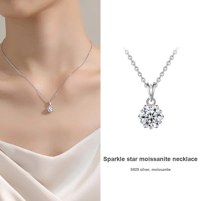 DIHUAJI 925 Sterling Silver Necklaces Women's-3