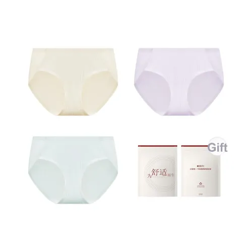 Red Bean Нижнее белье Женское Сумка для покупок 3 упаковки