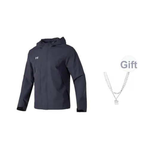 Under Armour Куртка Унисекс Серый с ожерельем