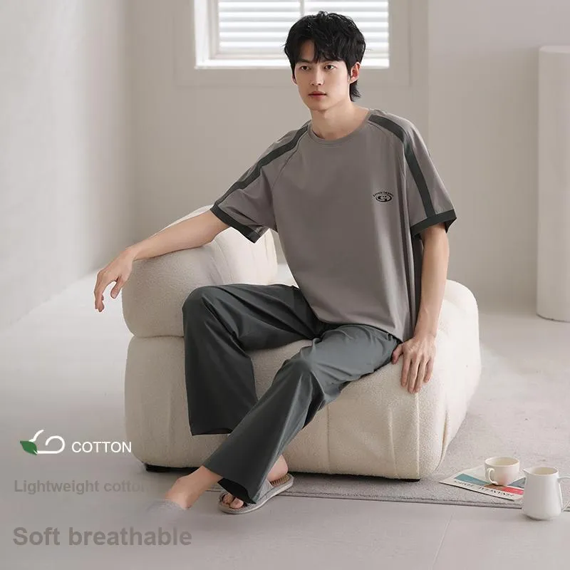 Top Melon Men Pajama Sets-1