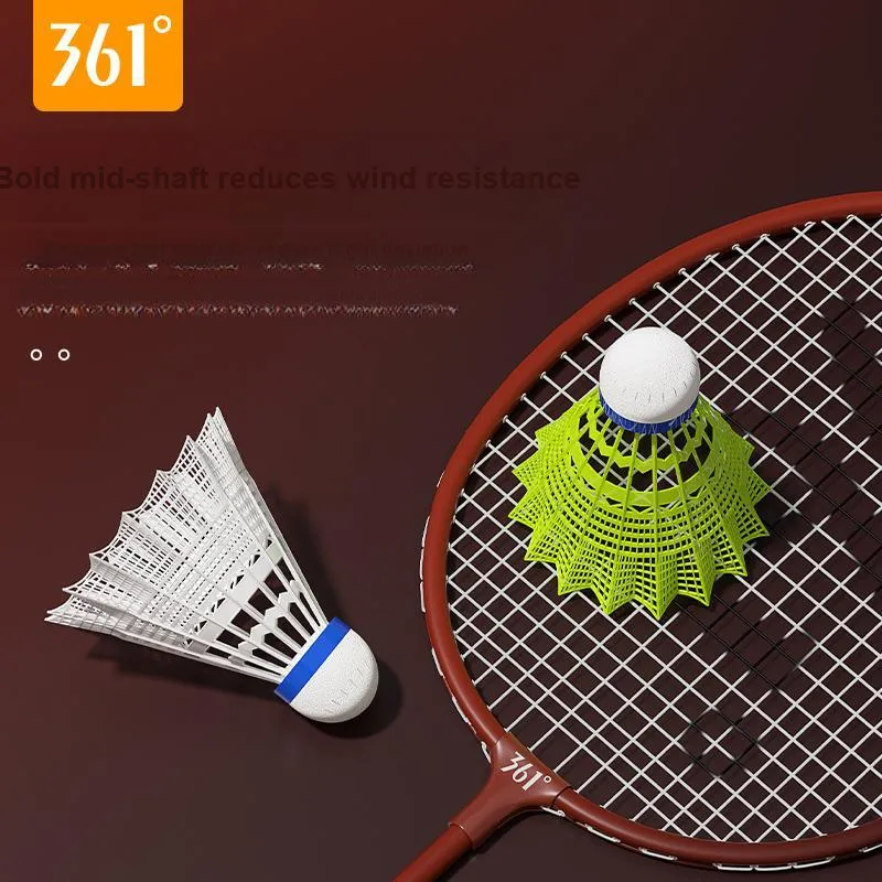 361° SG 66A Nylon Shuttlecock 12 Pack Nylon Shuttlecocks-2