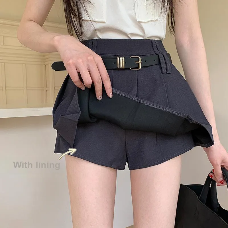 Mu Xiao Xin Casual Short Skirts Women's-4