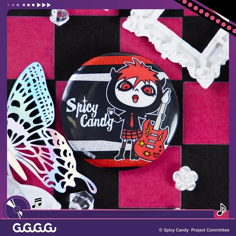 GuGuGuGu Spicy Candy Sweetheart Animation Tinplate Badges-13