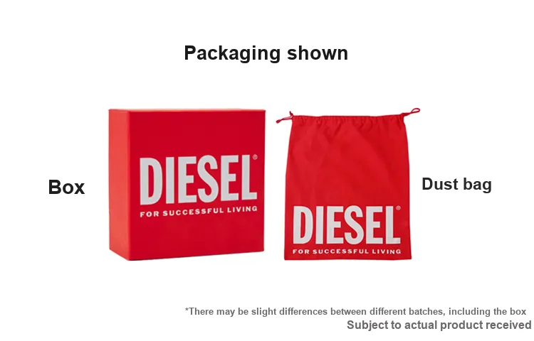 DIESEL Polyester With Polyamide Backpack Regular Unisex Black-5