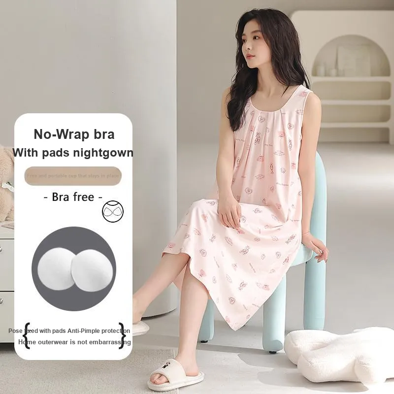 FENTENGCARE Women's Nightgowns-3