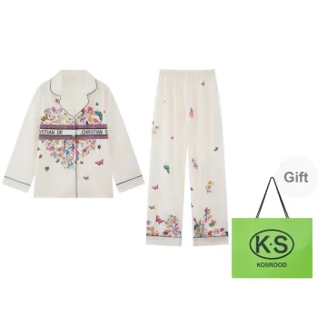 Kosrood Pajama Set Women's White