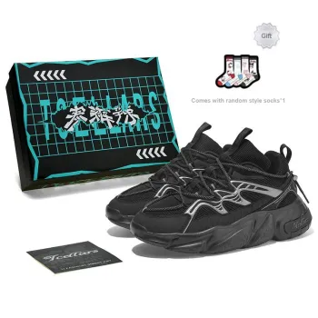 TCELLARS Cushioned Wear Resistant Lightweight Height Increasing Low Top Chunky Sneakers Unisex Box Limited Edition