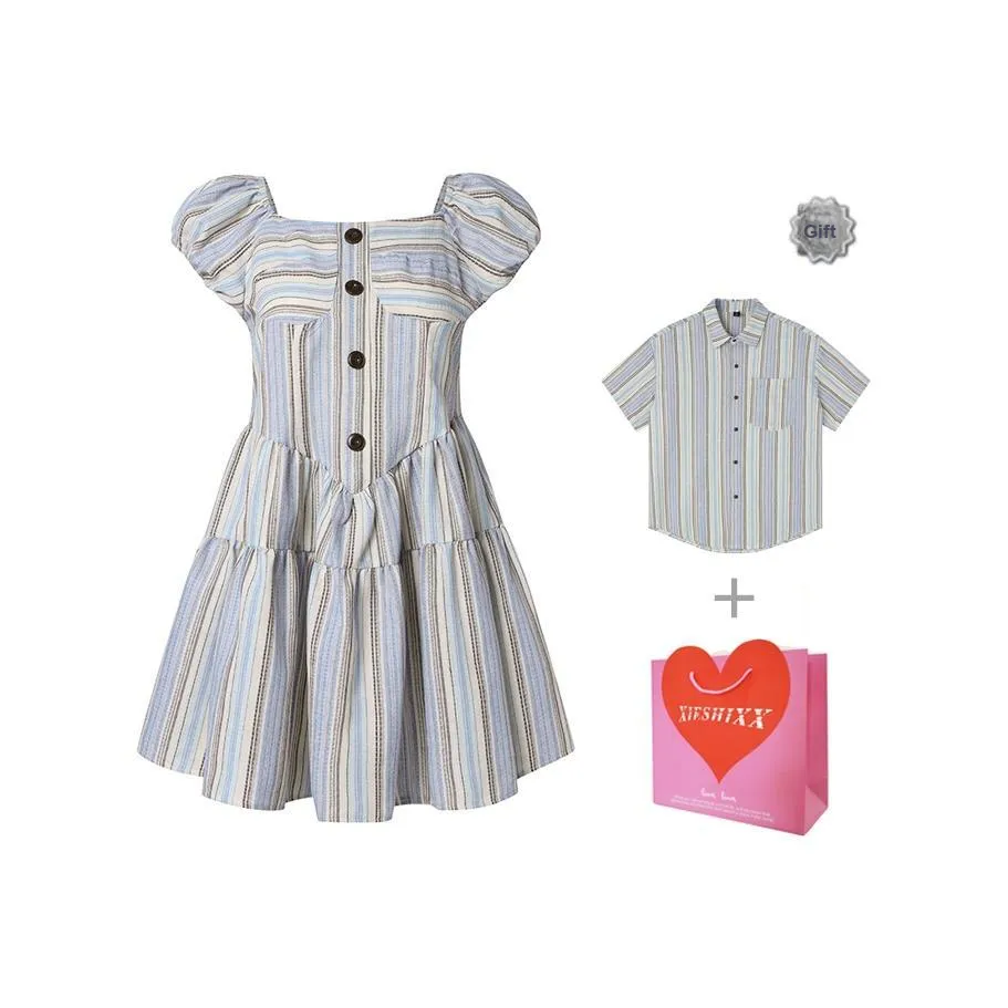 XIESHIXX Short-Sleeved Dresses Women's