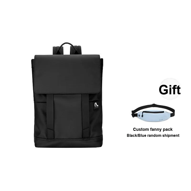 PIERRE CARDIN Fabric Backpack Tubas Men's Black