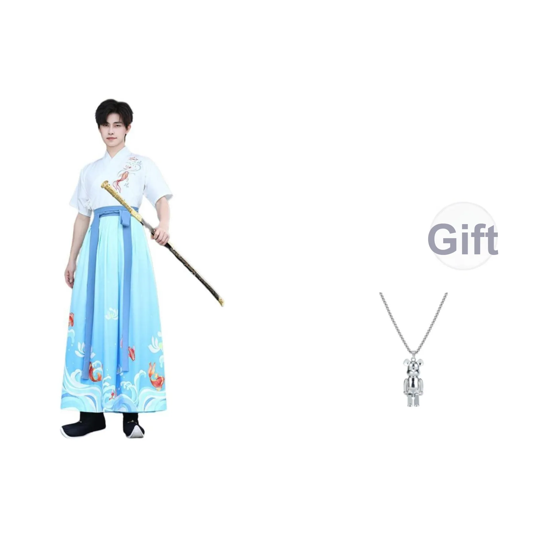 TUCANO Белый топ+Юбка Мужские костюмы в стиле танго