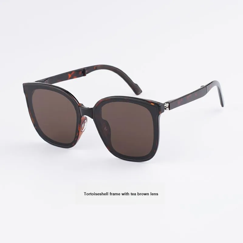 YAWEIKA TR/Memory Plastic Square Sunglasses Unisex-5