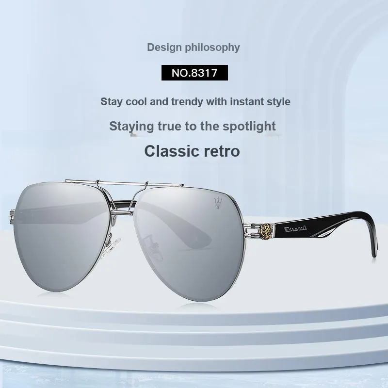 Maserati Irregular Shape Sunglasses Unisex-6