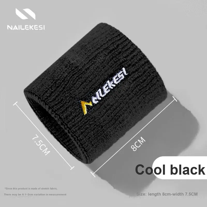 NAILEKESI Sweatbands Elastic Basketball, Badminton, Running, Fitness Unisex-1