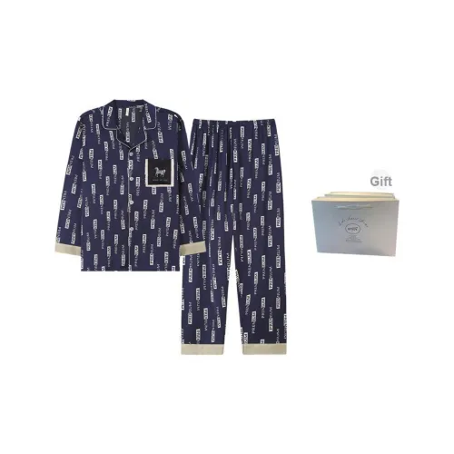 FOREVER 21 Пижамный комплект Мужской Синий